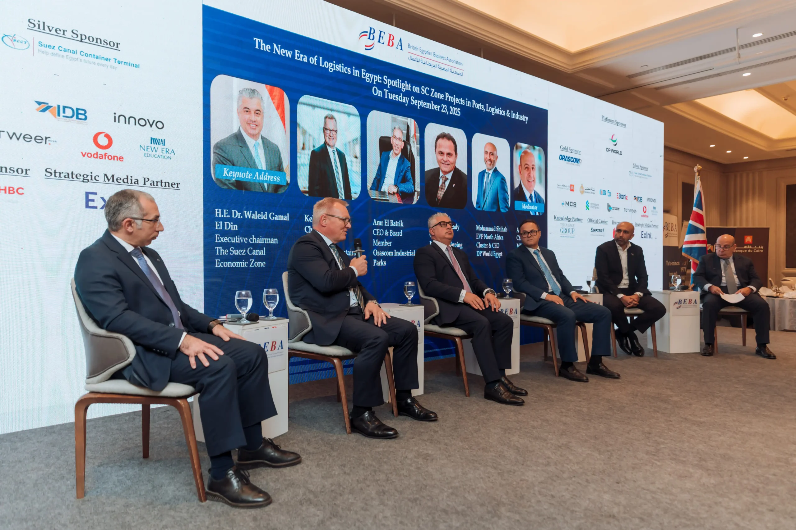 Keynote Address Followed by a Panel Discussion on ‘’The New Era of Logistics in Egypt: Spotlight on SC Zone Projects in Ports, Logistics & Industry’’