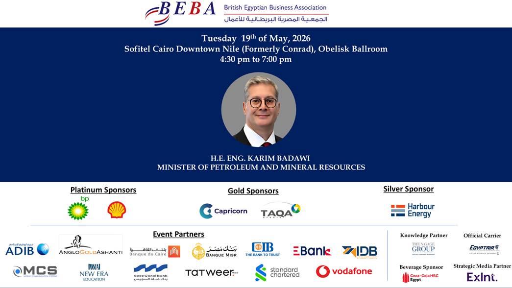 Keynote Address in Honour of H.E. Eng. Karim Badawi, Minister of Petroleum & Mineral Resources followed by a high-level panel featuring international partners