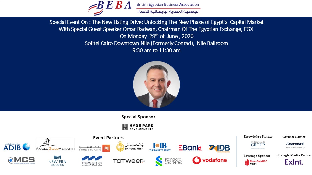 The New Listing Drive: Unlocking the New Phase of Egypt’s Capital Market