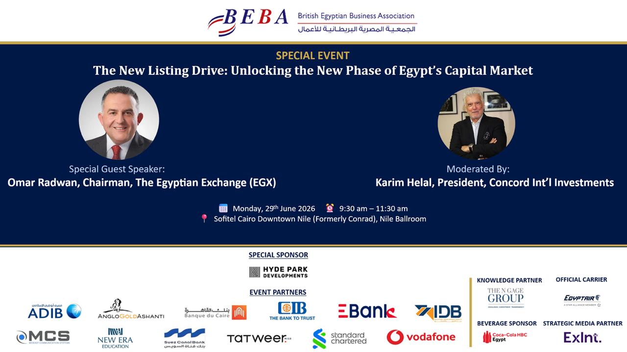 The New Listing Drive: Unlocking the New Phase of Egypt’s Capital Market
